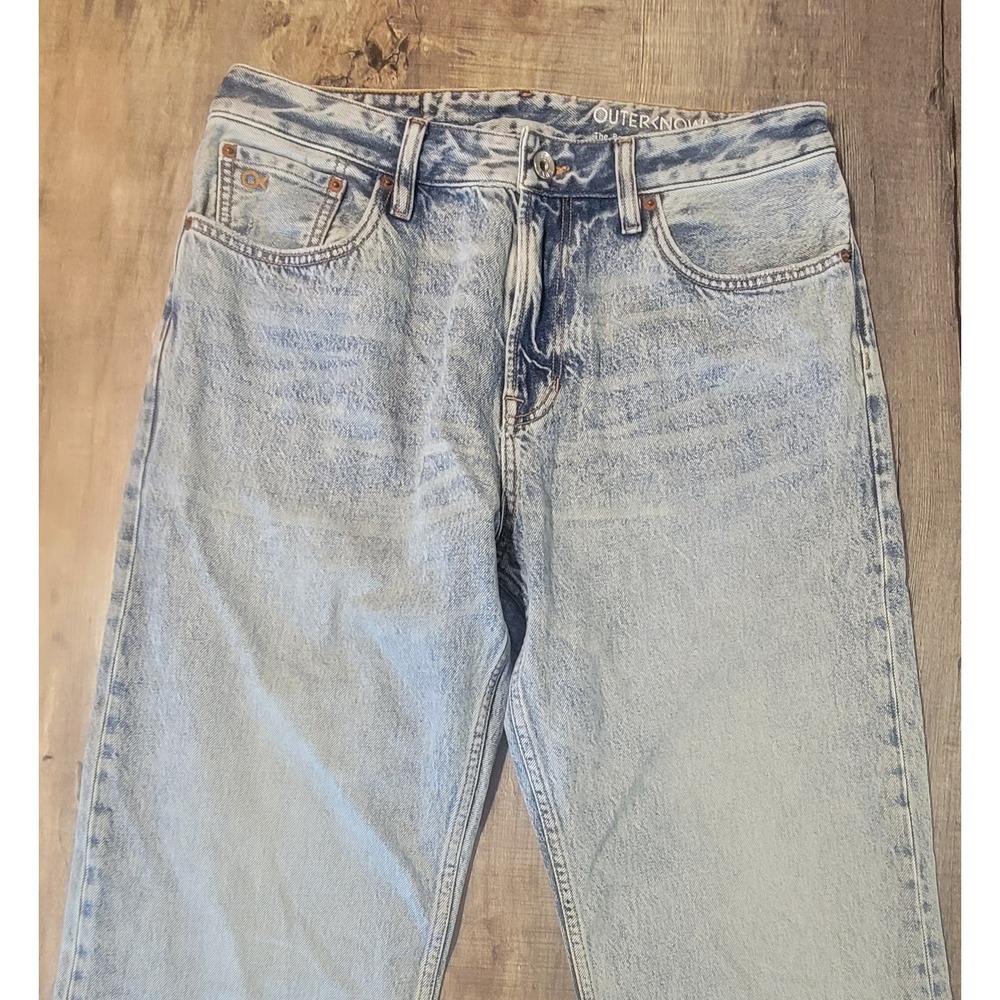 Outerknown Sea Jeans The Beachcomber Relaxed Fit Light Wash Organic Cotton 31x32